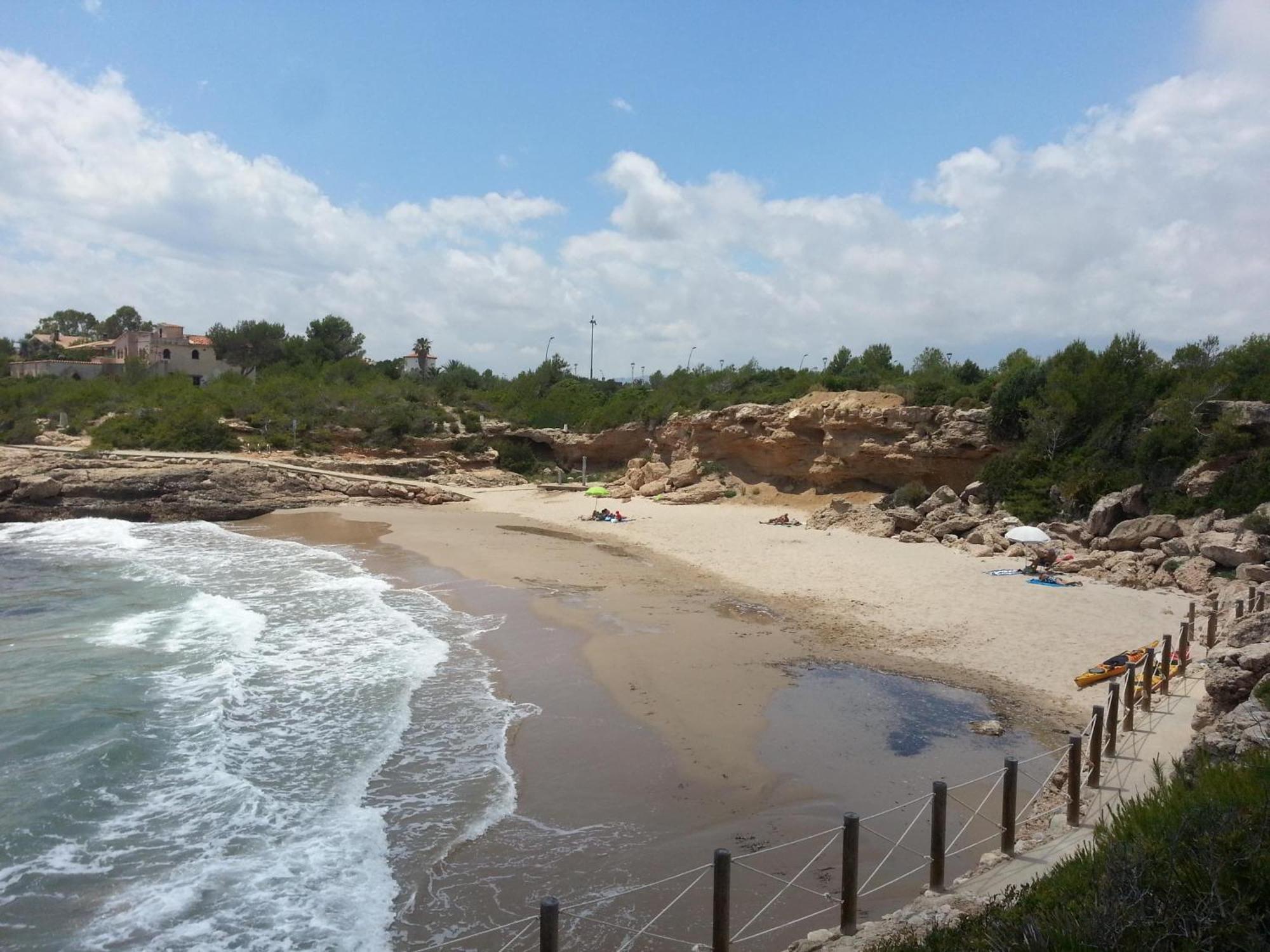 Encantador Apartamento Gaviotas Cerca De La Playa Appartement Calafat Buitenkant foto