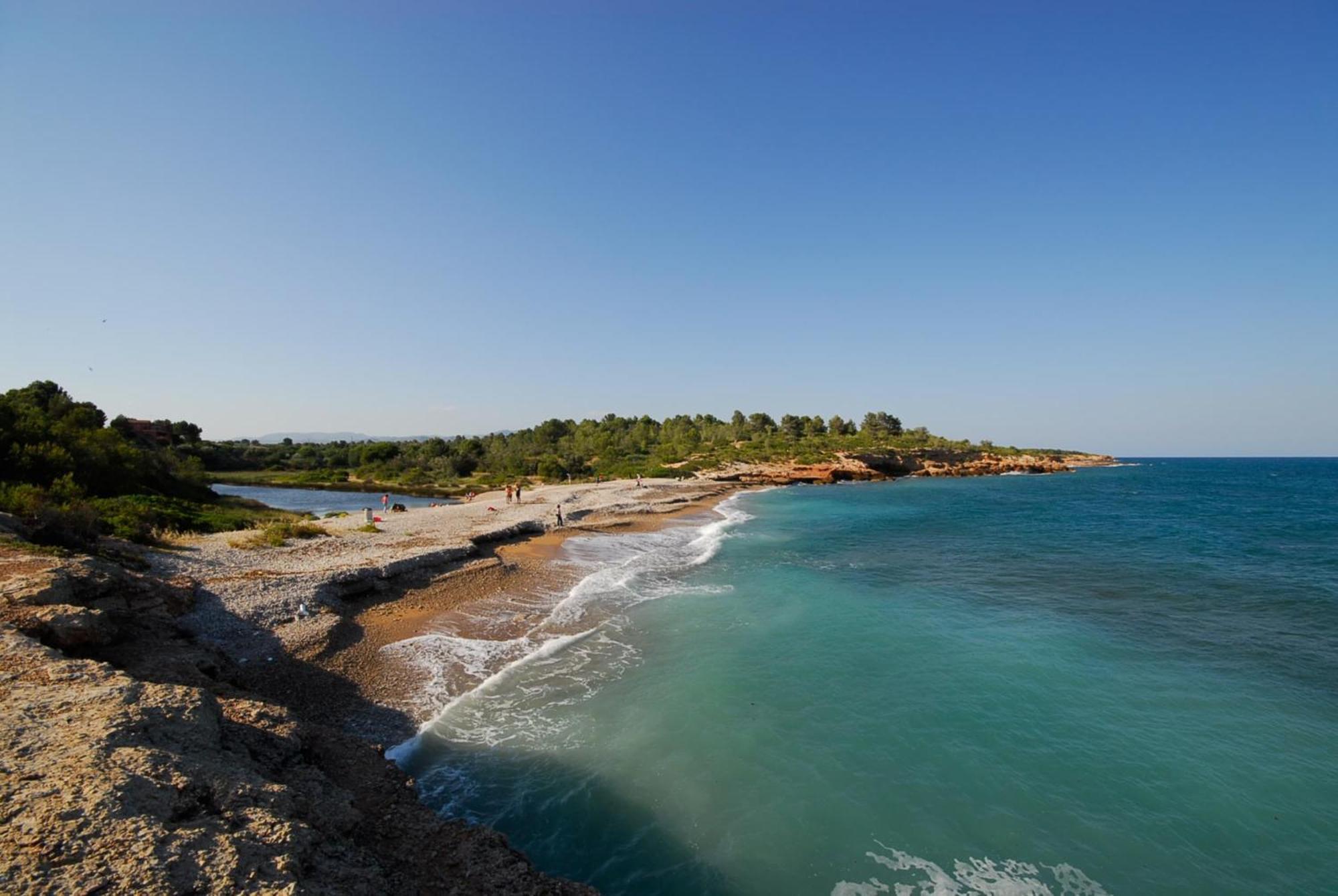 Encantador Apartamento Gaviotas Cerca De La Playa Appartement Calafat Buitenkant foto