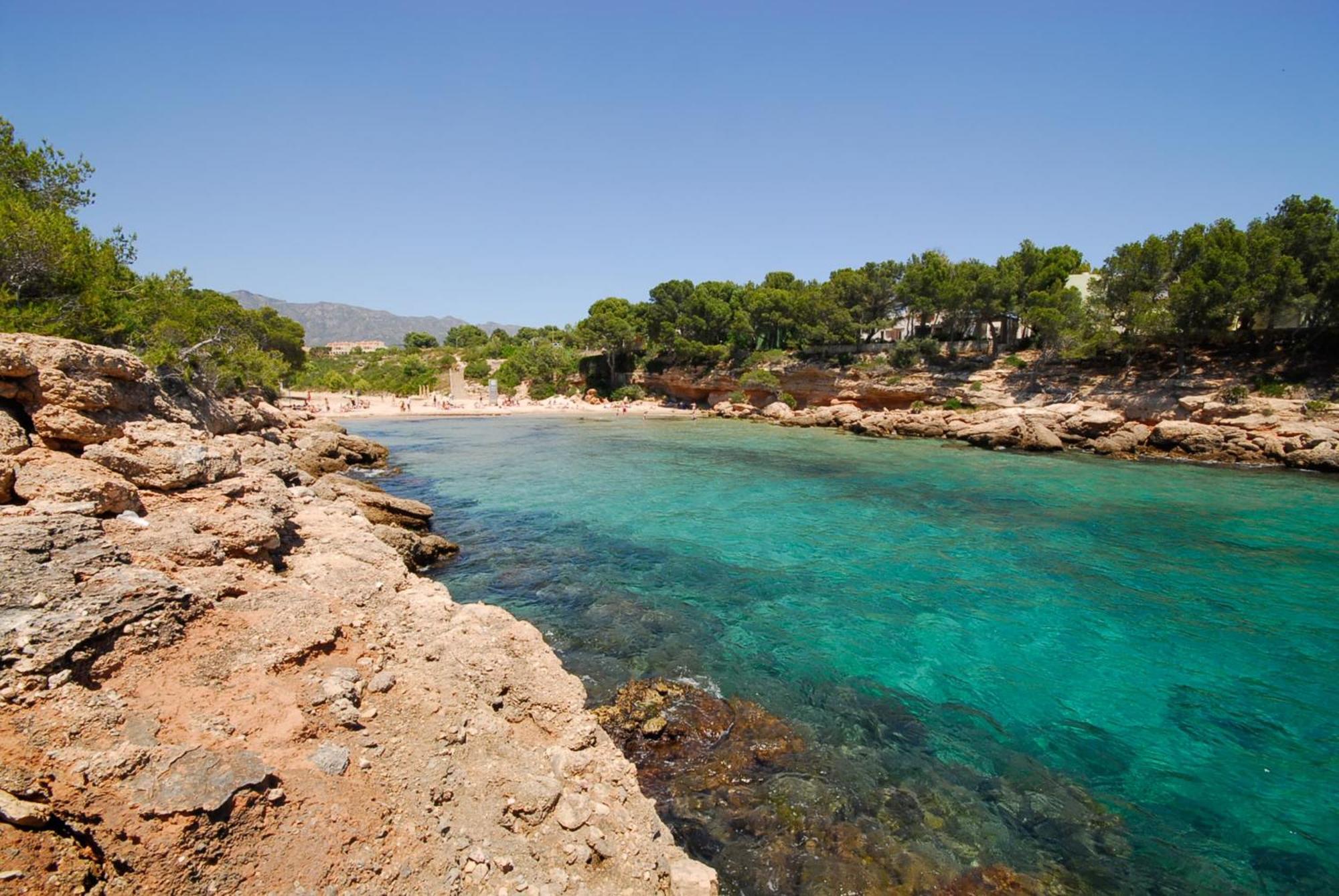 Encantador Apartamento Gaviotas Cerca De La Playa Appartement Calafat Buitenkant foto